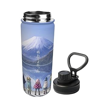 Amazon | ゆるキャン△ アニメ 水筒 真空断熱 保温 保冷